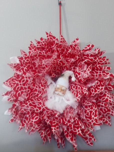 Wreath Santa